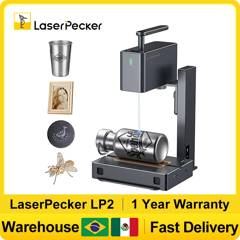 Co2 Laser Engraving Machine - LASERPECKER El Lazer Gravür Makinesi Taşınabilir