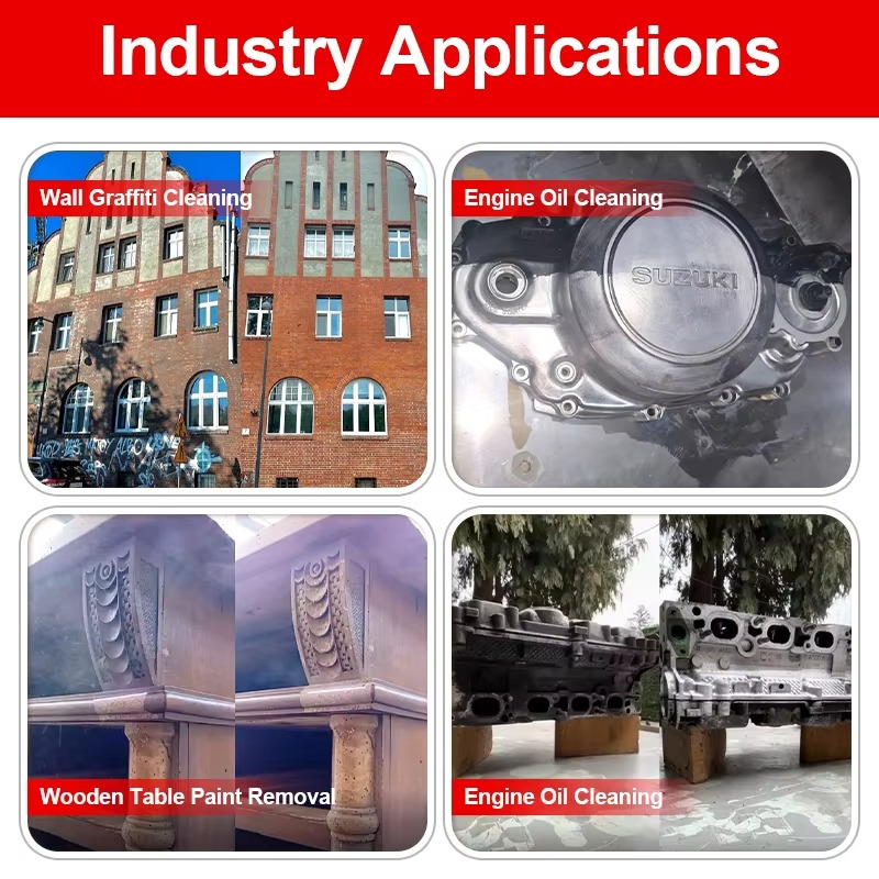 Industrial Laser Removal Machine - Kimya Tesisi Paslanmaz Tankları Yüzey Oksit