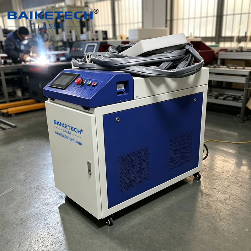 Industrial Applications Of Laser - 2000W Lazer Kaynağı TH-HW2000A Metal Parçalar