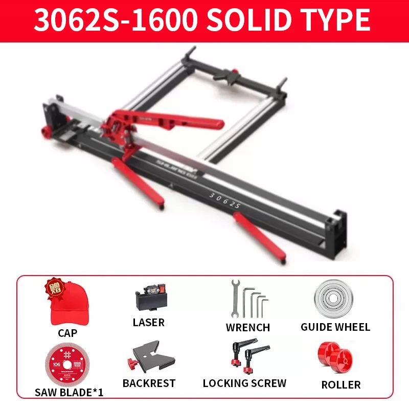 Industrial Grade Laser Cutter - 1.8M Fayans Kaydırma Kesici, 800MM Tezgah