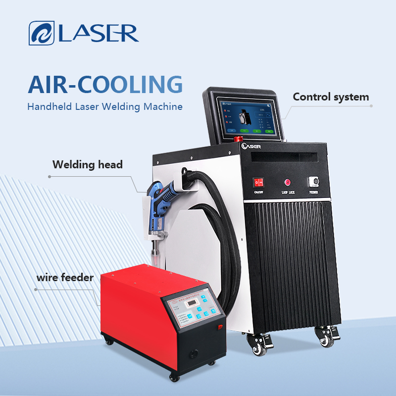 Industrial Laser Welding Gun - Alüminyum Endüstriyel Küçük 4'ü 1 Arada