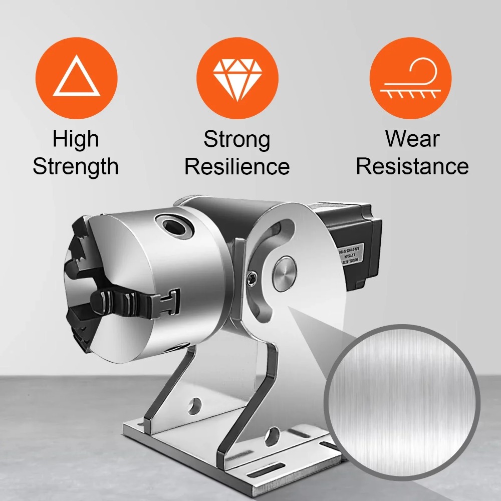 Rotary Axis Laser Engraver - SIHAO 360 ° Döner Eksen Aparatı