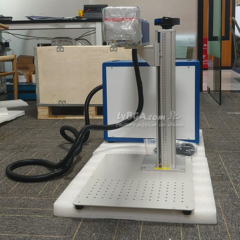 Rotary Axis Laser Engraver - 50W Fiber Lazer 30W Metal Markalama