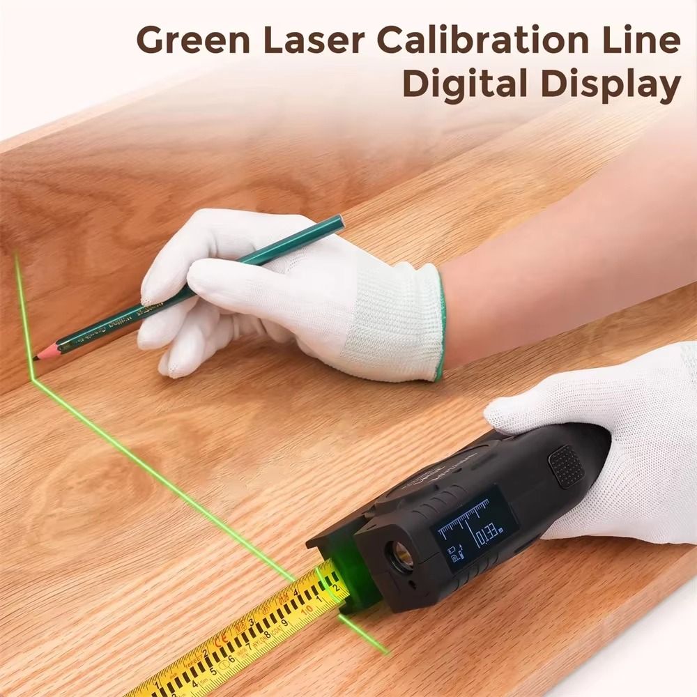 3'ü 1 Arada Lazer Mezura Geri  - Industrial Laser Tape Measure incelemesi ve fiyatı