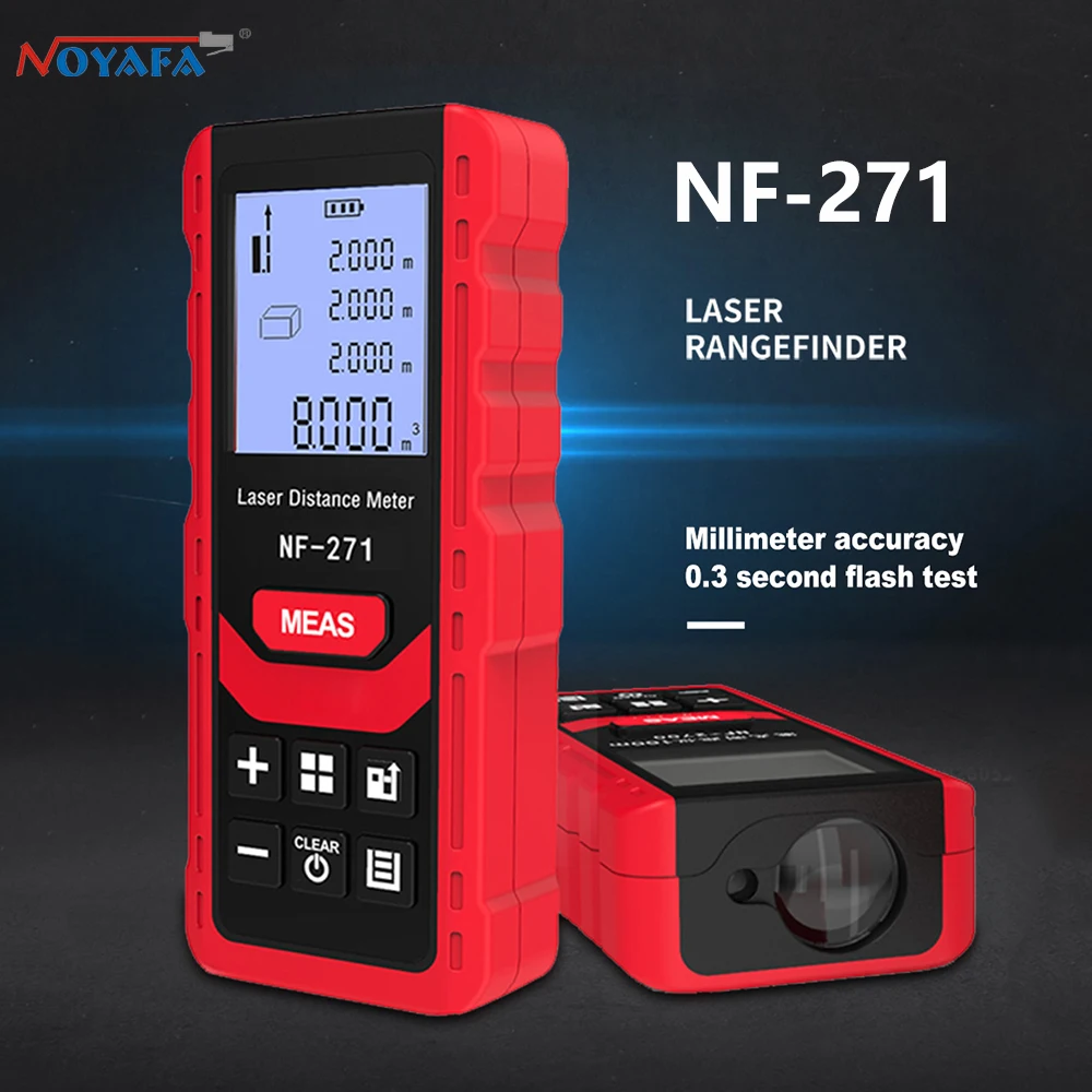 Projektör NF-271 lazer mesafe  - Industrial Laser Tape Measure incelemesi ve fiyatı