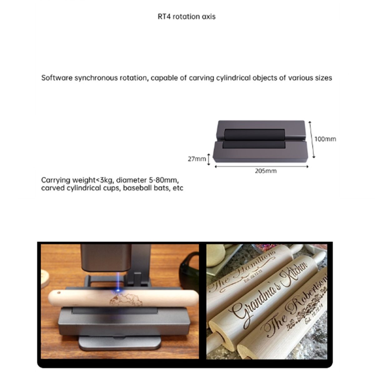 MR.CARVE C1 5W Lazer Gravür Ma - Rotary Axis Laser Engraver incelemesi ve fiyatı