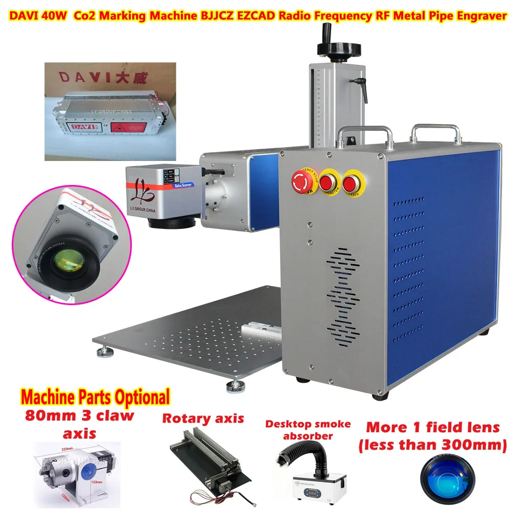 BJJCZ DAVI 40W Co2 Lazer İşare - Rotary Axis Laser Engraver incelemesi ve fiyatı