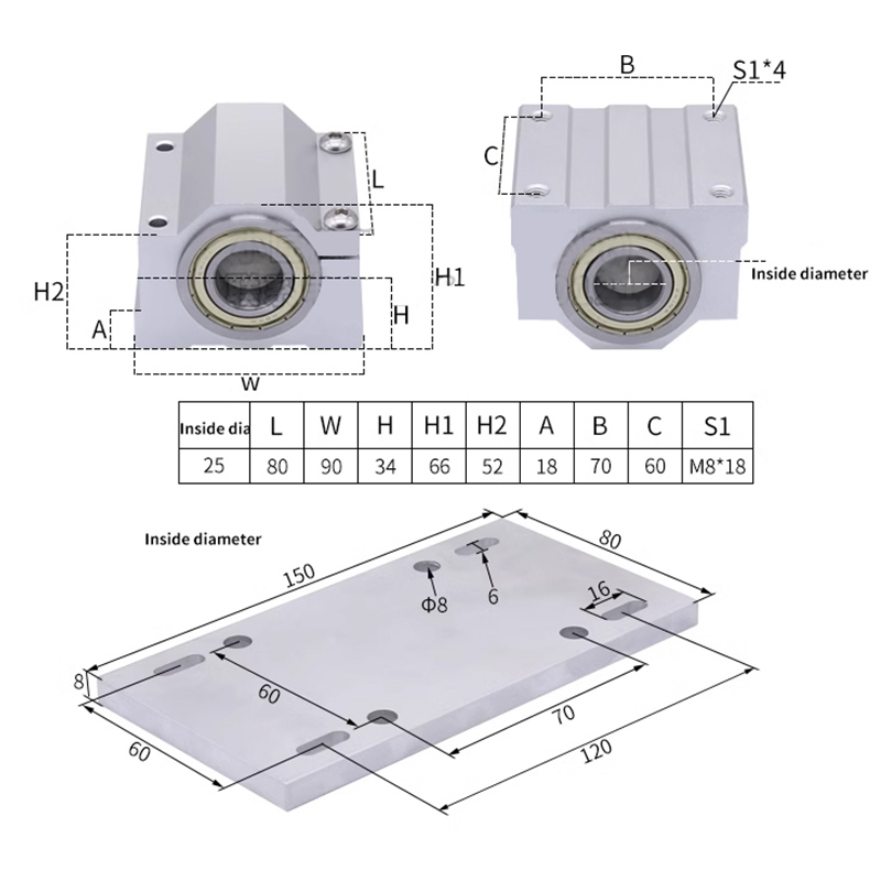 3 çene Chuck için 100mm 80mm 4 - Rotary Axis Laser Engraver incelemesi ve fiyatı