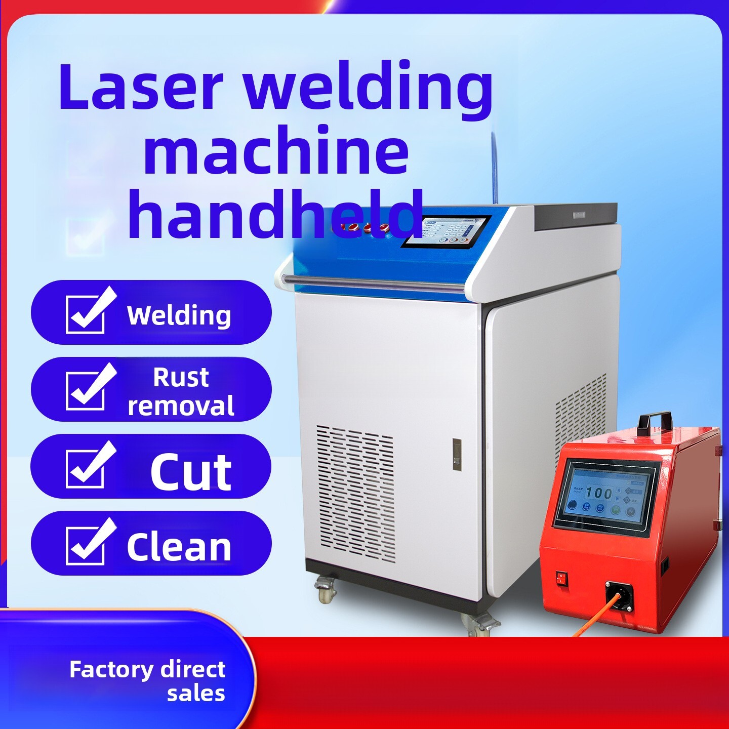 Elde Taşınabilir Endüstriyel T - Industrial Laser Removal Machine incelemesi ve fiyatı