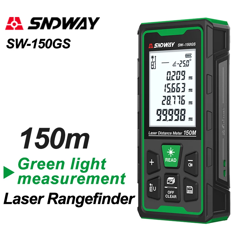 Yeşil Lazer Mesafe Ölçer Dijit - Industrial Laser Tape Measure incelemesi ve fiyatı