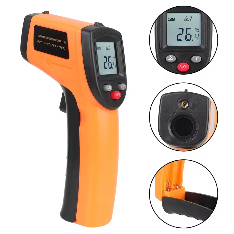 Yeni T600 T600A Dijital Kızılö - Industrial Laser Thermometer Gun incelemesi ve fiyatı