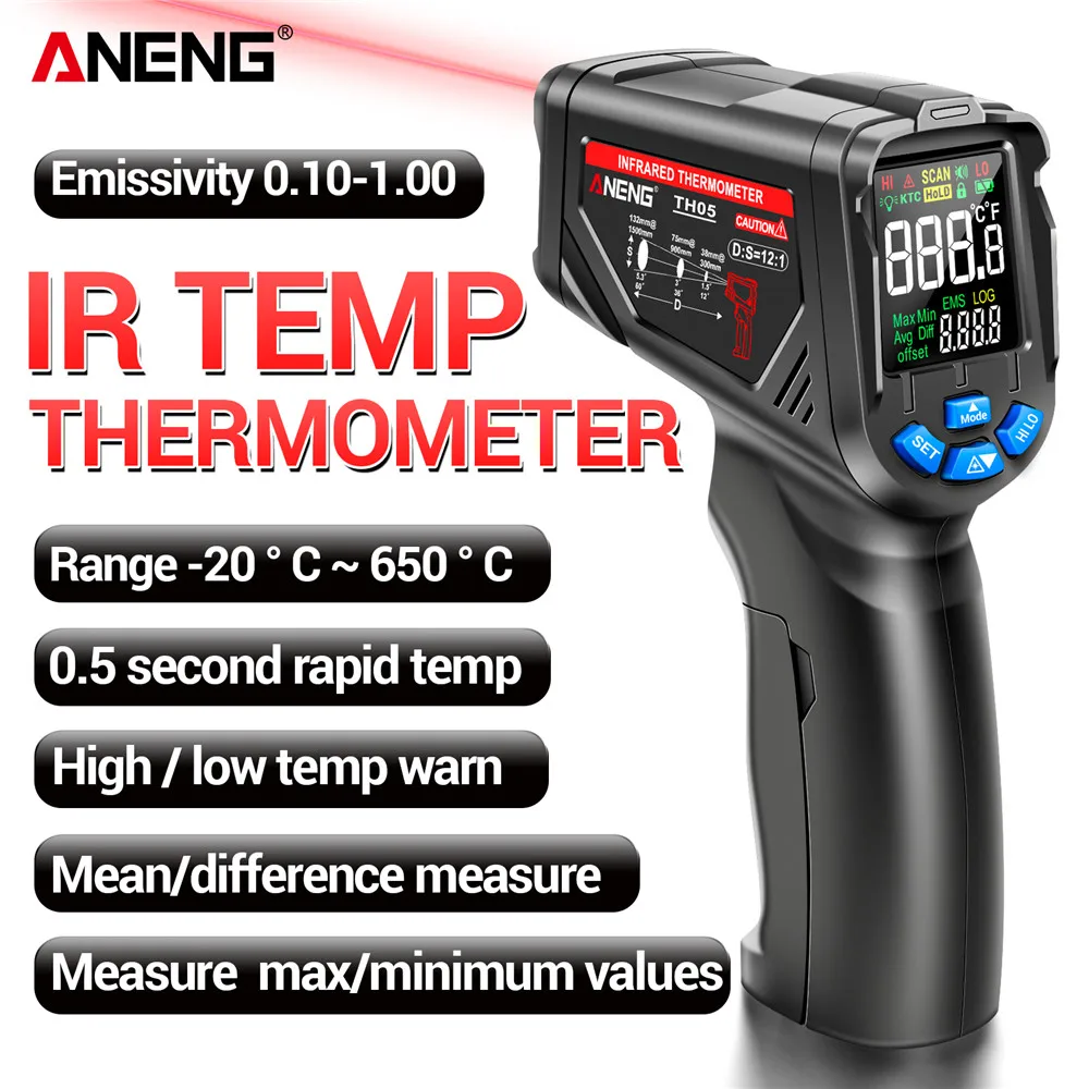 Sensör Tabancası Devresi Endüs - Industrial Laser Thermometer Gun incelemesi ve fiyatı