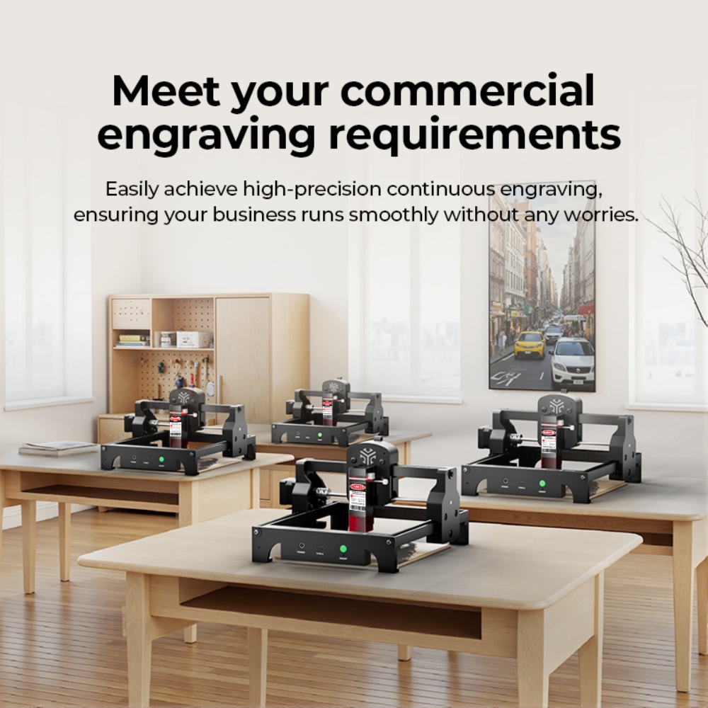 ACMER S1 Mini Lazer Gravür ve  - Rotary Axis Laser Engraver incelemesi ve fiyatı