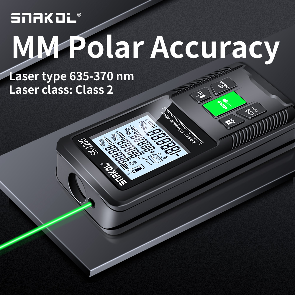 Snakol Lazer Mesafe Ölçer 40m  - Industrial Laser Tape Measure incelemesi ve fiyatı