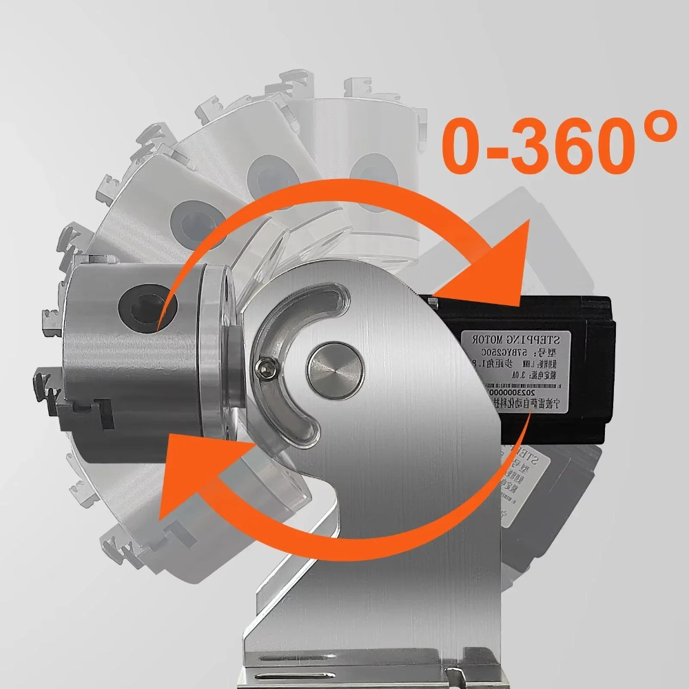 SIHAO 360 °   Döner Eksen Apar - Rotary Axis Laser Engraver incelemesi ve fiyatı