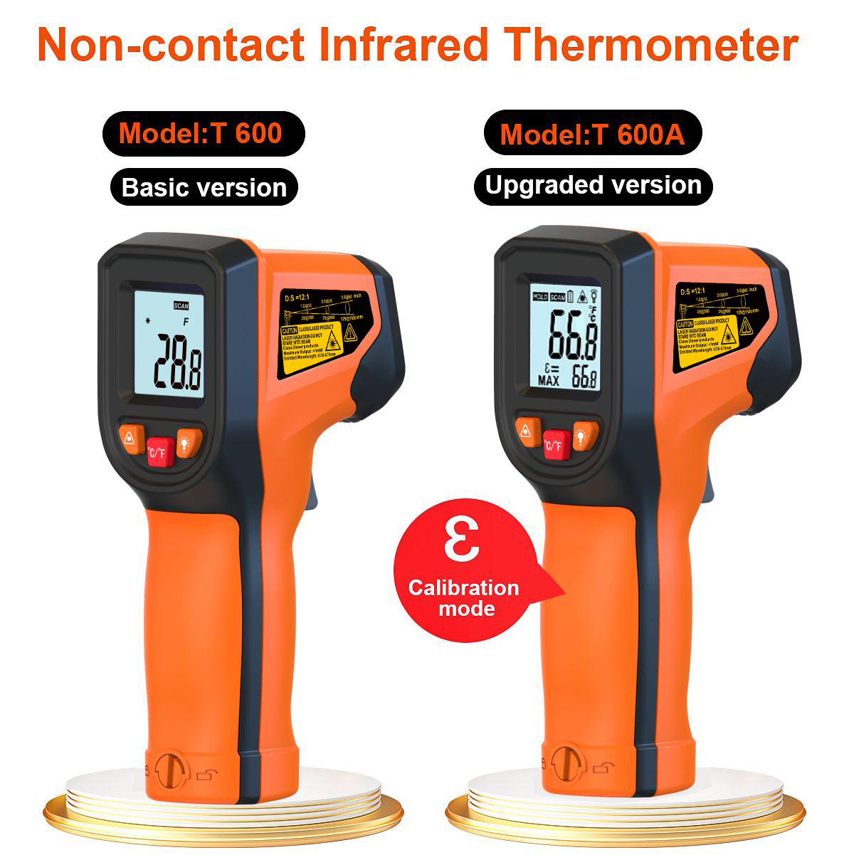 T600 T600A Dijital Kızılötesi  - Industrial Laser Thermometer Gun incelemesi ve fiyatı
