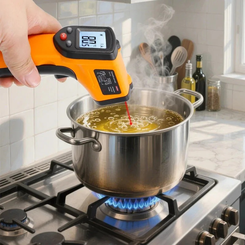 El Tipi Kızılötesi Termometre  - Industrial Laser Thermometer Gun incelemesi ve fiyatı