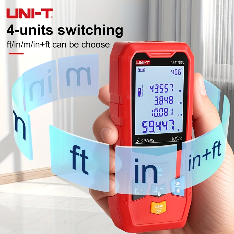 ÜNITESI Lazer Uzaklık Ölçer LM - Industrial Laser Tape Measure incelemesi ve fiyatı