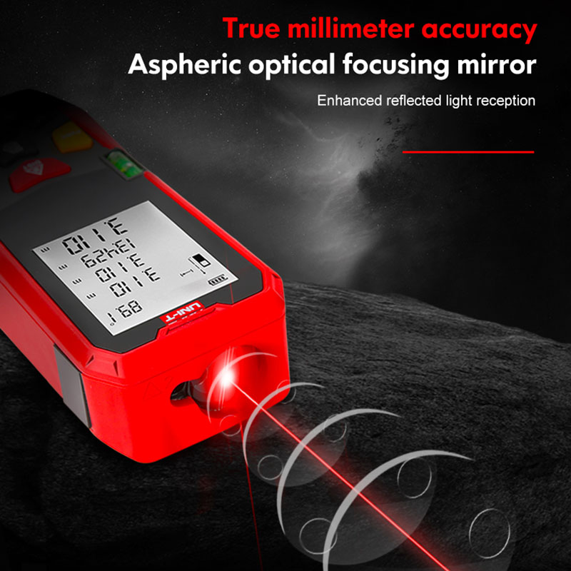 UNI-T Lazer Mesafe Ölçer 40m 6 - Industrial Laser Tape Measure incelemesi ve fiyatı