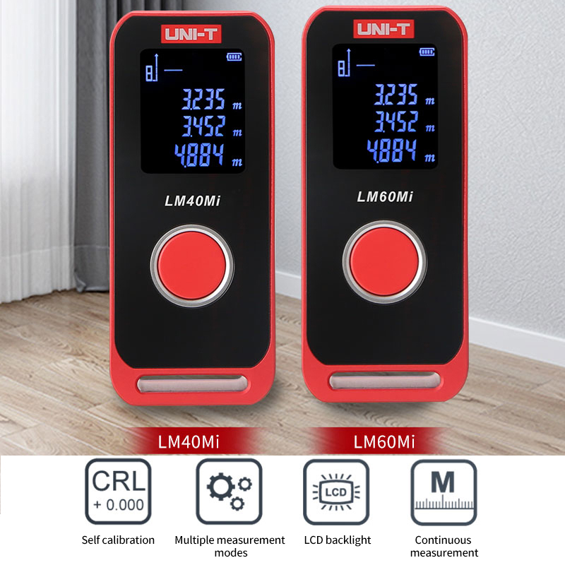 UNI-T Lazer Mesafe Ölçer 40m 6 - Industrial Laser Tape Measure incelemesi ve fiyatı
