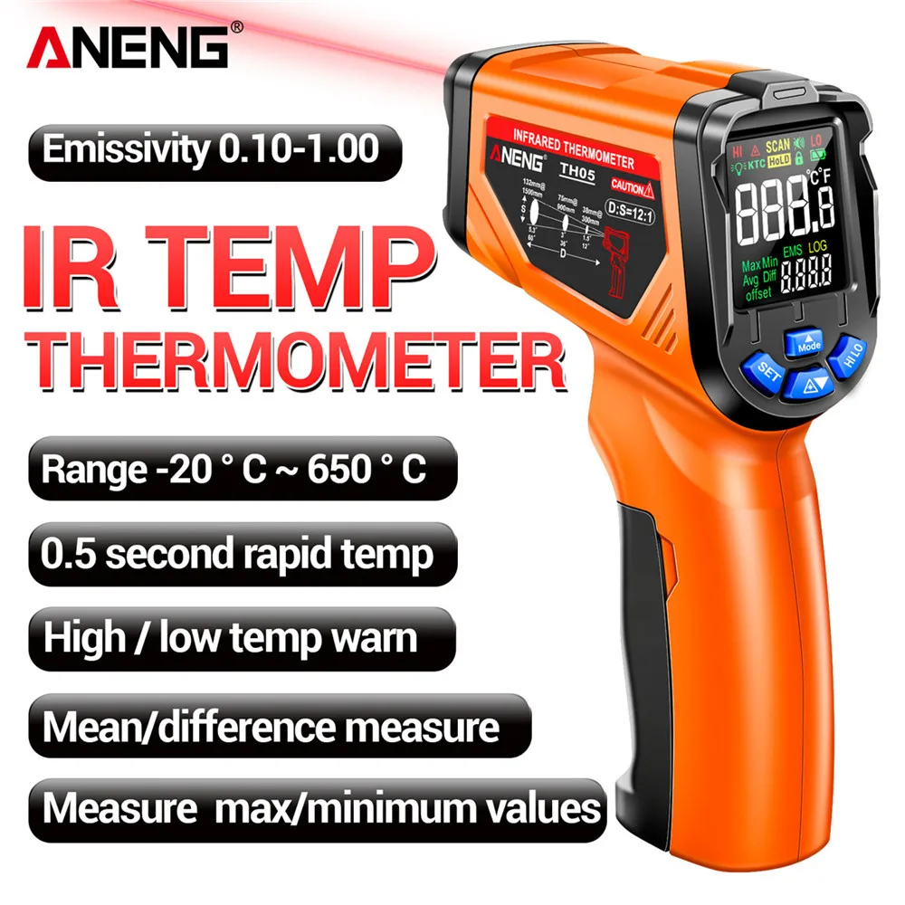 Kızılötesi Termometre Dijital  - Industrial Laser Thermometer Gun incelemesi ve fiyatı