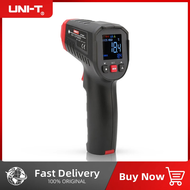 UNI-T Dijital Termometre Temas - Industrial Laser Thermometer Gun incelemesi ve fiyatı