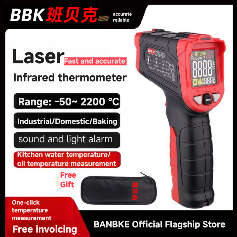 Taşınabilir Dijital Lazer IR L - Industrial Laser Thermometer Gun incelemesi ve fiyatı